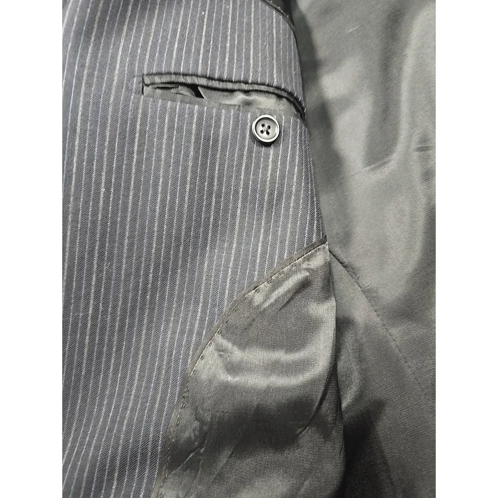 Banana Republic Wool Pinstripe Blazer 42L‎ Career Old Money Men's